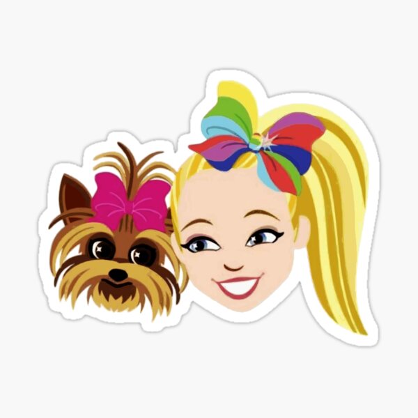 jojo-siwa-love-animal-dog-sticker-for-sale-by-kattiejerde-redbubble