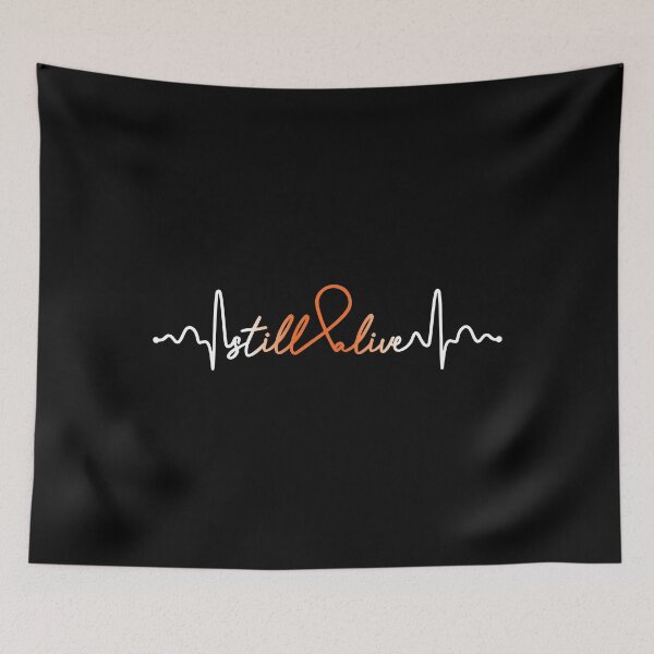 Item preview, Still Alive- Kidney Cancer Awareness Gifts for Women Kidney Cancer Support Ribbon designed and sold by Awarenessshop.