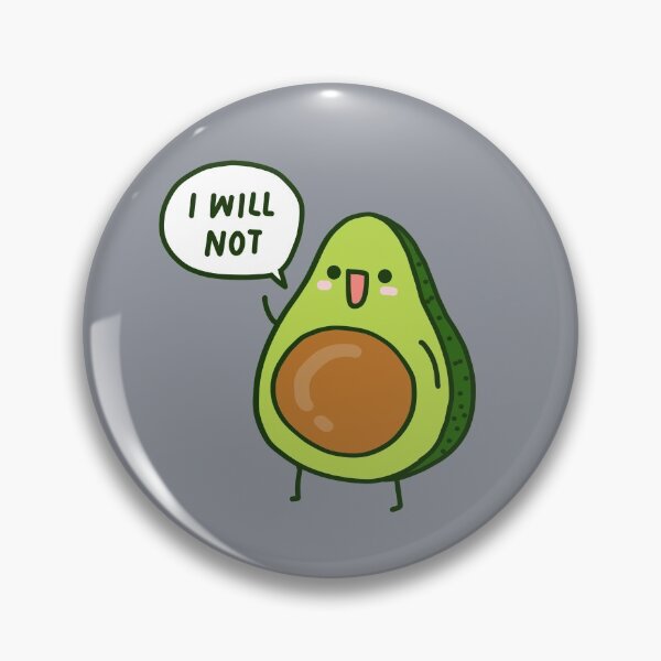 Item preview, I Will Not Avocado  designed and sold by ninjashrew.