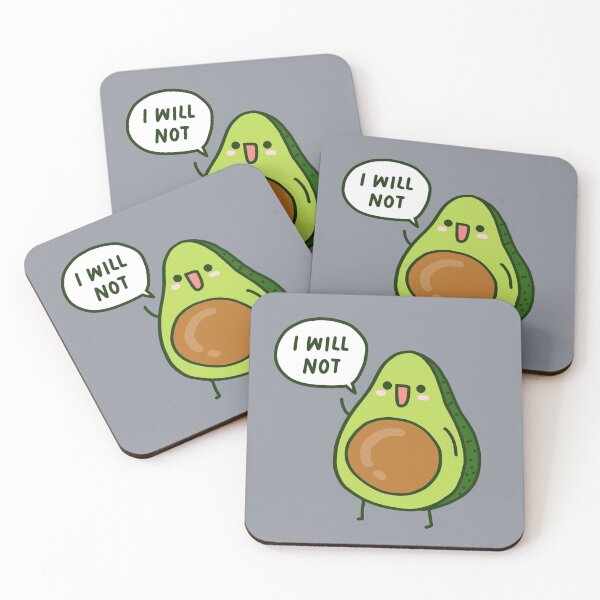 Item preview, I Will Not Avocado  designed and sold by ninjashrew.