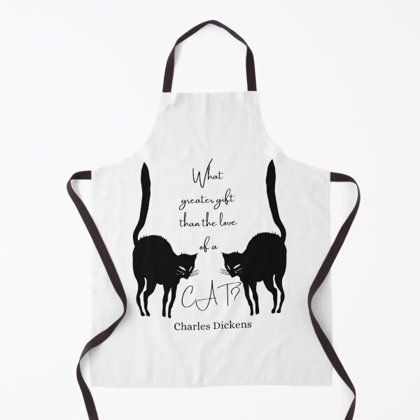 Item preview, What greater gift than the love of a cat? Charles Dickens Quote designed and sold by Vintage-TM.