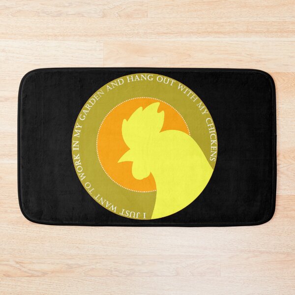 Item preview, I just want to work in my garden and hang out with my chickens designed and sold by meh4u2.