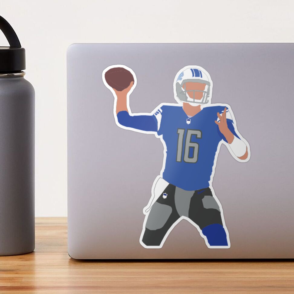 Jared Goff Lions Sticker for Sale by Redbubbl31