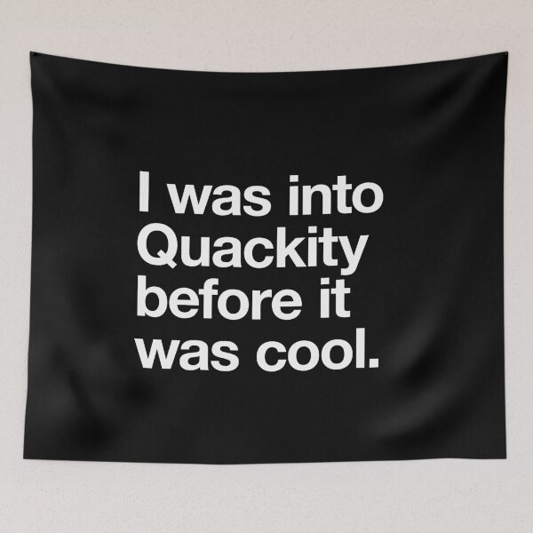 Item preview, I was into Quackity before it was cool designed and sold by w1ckerman.