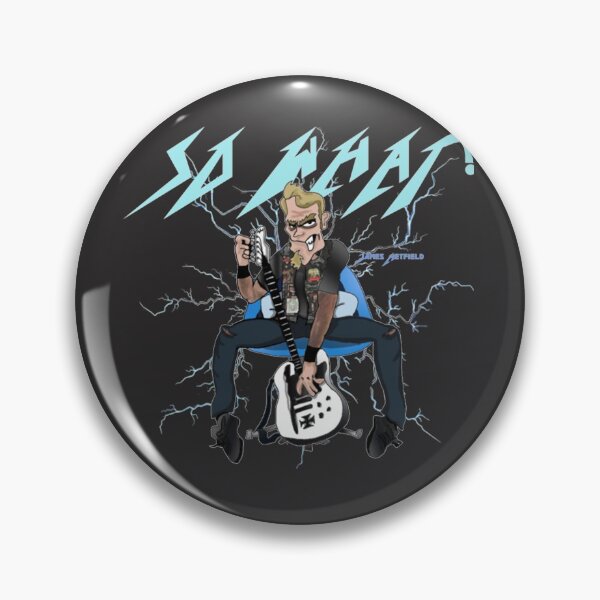 Item preview, Metallica Band Metallica James Hetfield So What! designed and sold by HandmadebyWolf.