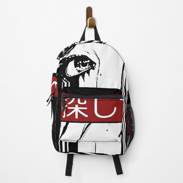 Item preview, Vaporwave Cyberpunk Glitch Girl Japanese Kanji Pattern designed and sold by OWLvision33.