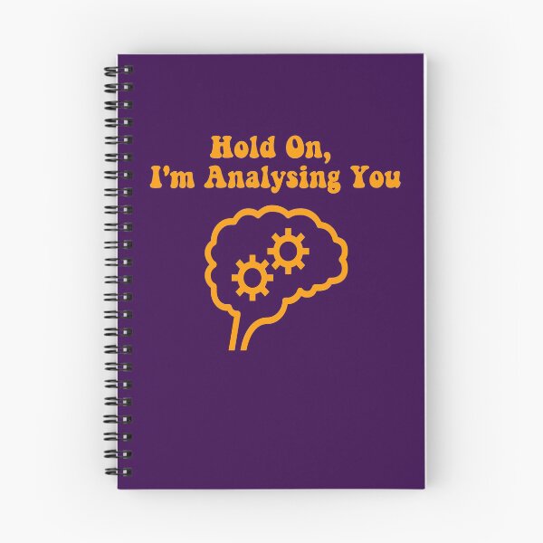 Item preview, Hold On, I'm Analysing You, Overthinking, Psychiatry, Psychology designed and sold by HomeConscious.
