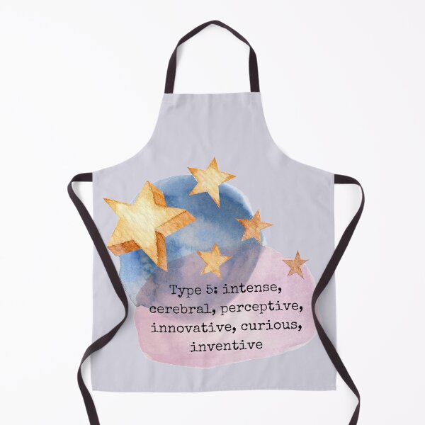 Item preview, Enneagram Type 5 Five Personality Test Myers Briggs Watercolor Stars Celestial Pink Lilac designed and sold by BohoStudio.