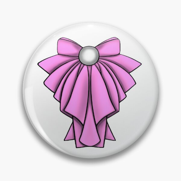 Item preview, painted pink frill bow designed and sold by nataliavavilina.