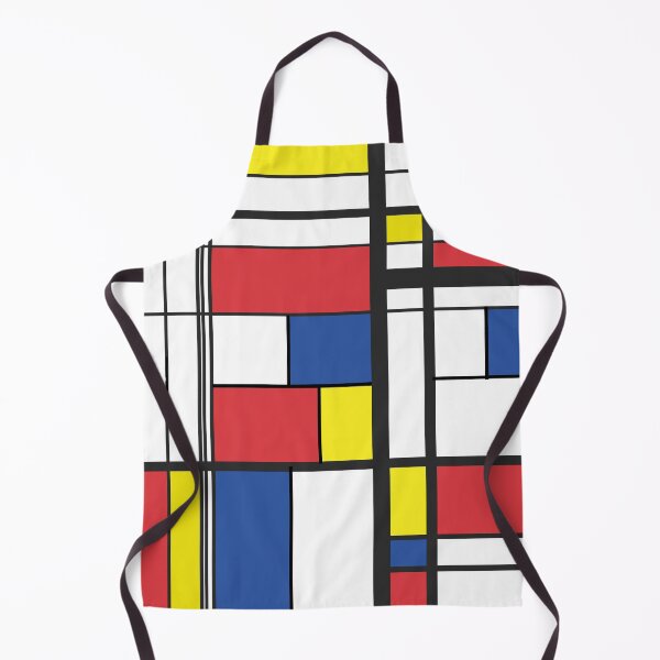 Item preview, Mondrian Style Reinvented - De Stijl Style Minimalist Geometric Art 03 designed and sold by vortexatelier.
