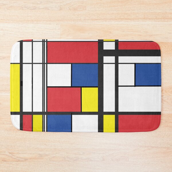 Item preview, Mondrian Style Reinvented  - De Stijl Style Minimalist Geometric Art 03 designed and sold by vortexatelier.