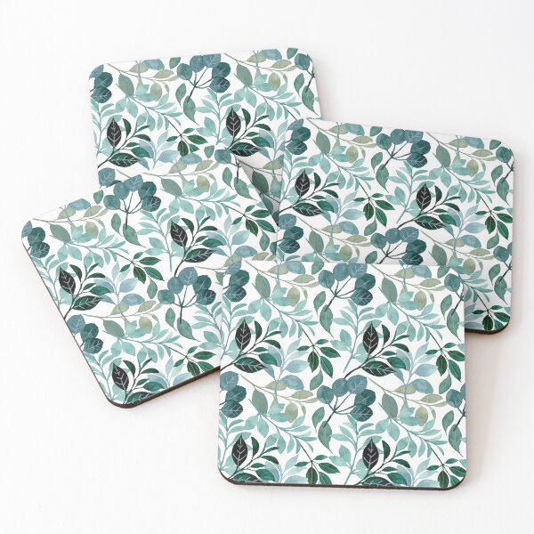 Item preview, Leaves Watercolor Foliage Pattern designed and sold by meggydesigns.