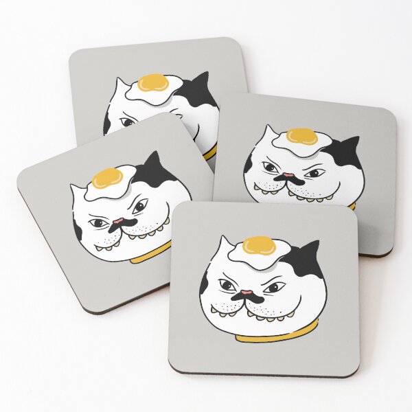 Item preview, Fried Egg Cat designed and sold by SulaStudio.