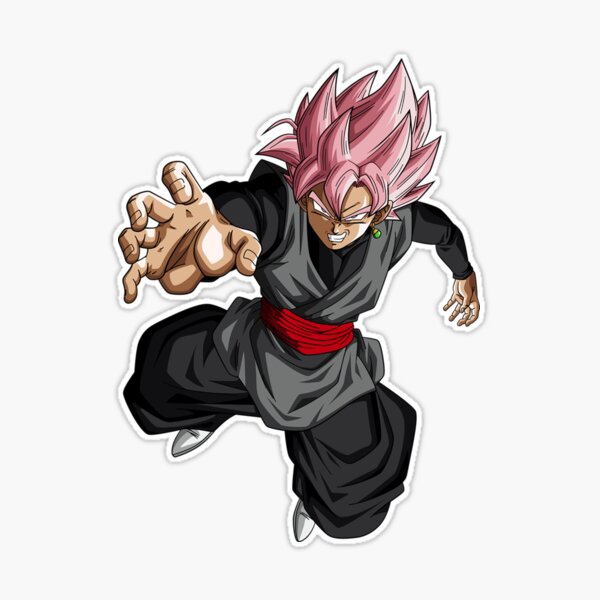 Adesivo Holográfico Goku Black é na ALARGS