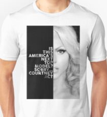 Courtney Act Text Portrait Unisex T-Shirt