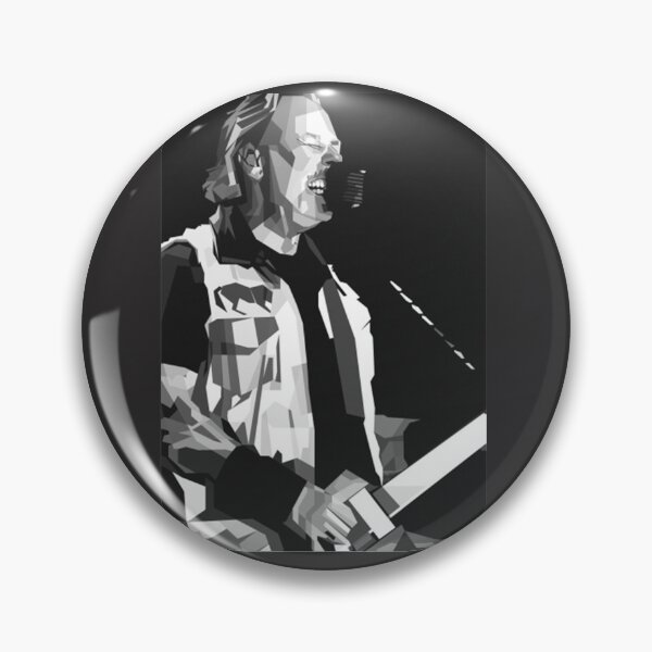 Item preview, Musician James Hetfield designed and sold by HandmadebyWolf.
