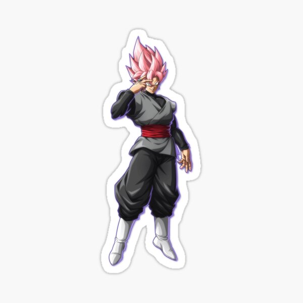 Black Goku Sticker for Sale by Moo8aa