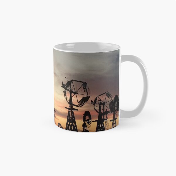 Item preview, Sunset on Texas Windmills designed and sold by Miller Cornelius.
