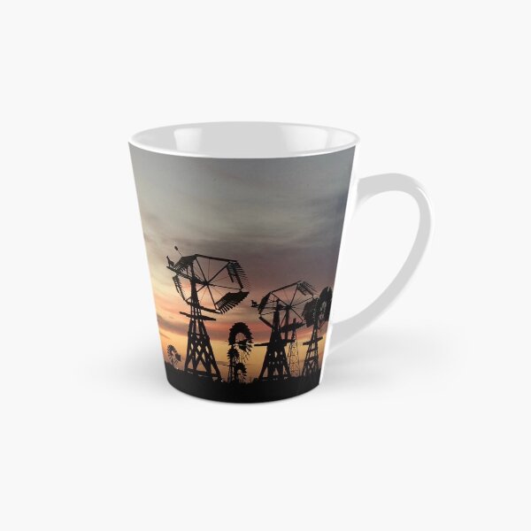 Item preview, Sunset on Texas Windmills designed and sold by Miller Cornelius.