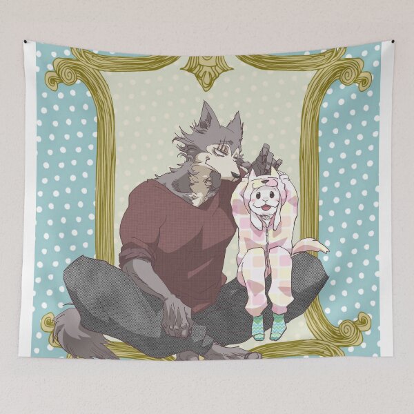 Item preview, Legoshi and Haru from Beastars designed and sold by gohin-san.