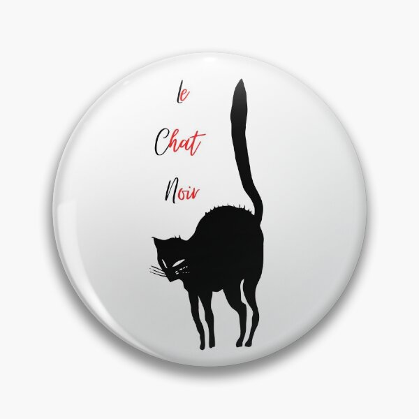 Artikelvorschau, Le Chat Noir - Vintage Bild der schwarzen Katze entworfen und verkauft von Vintage-TM.
