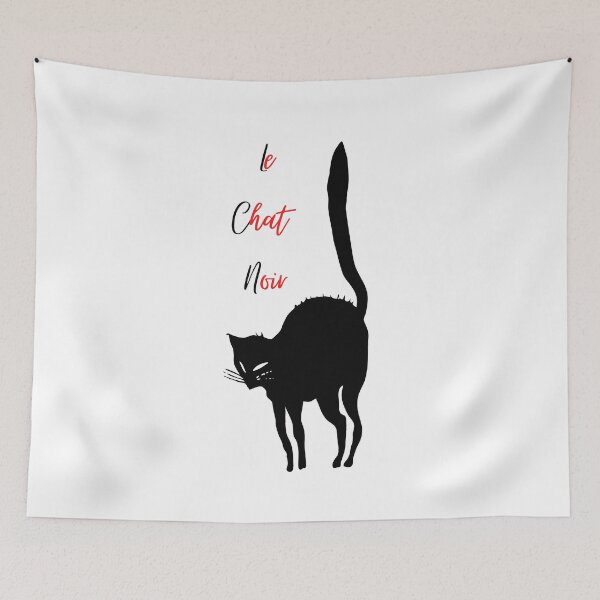 Item preview, Le Chat Noir - Black Cat Vintage Image designed and sold by Vintage-TM.