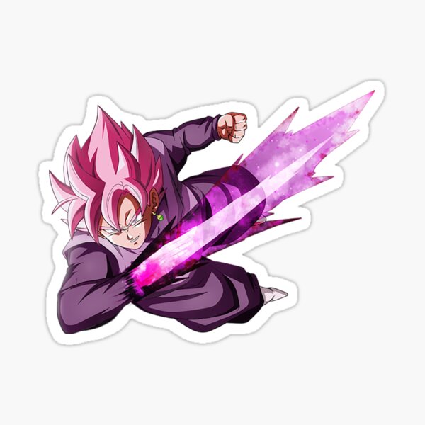 Black Goku Sticker for Sale by Moo8aa