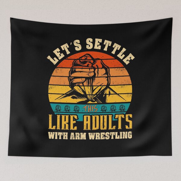 Item preview, Arm Wrestling Armwrestling fun Saying Arm Wrestler designed and sold by Renergie.