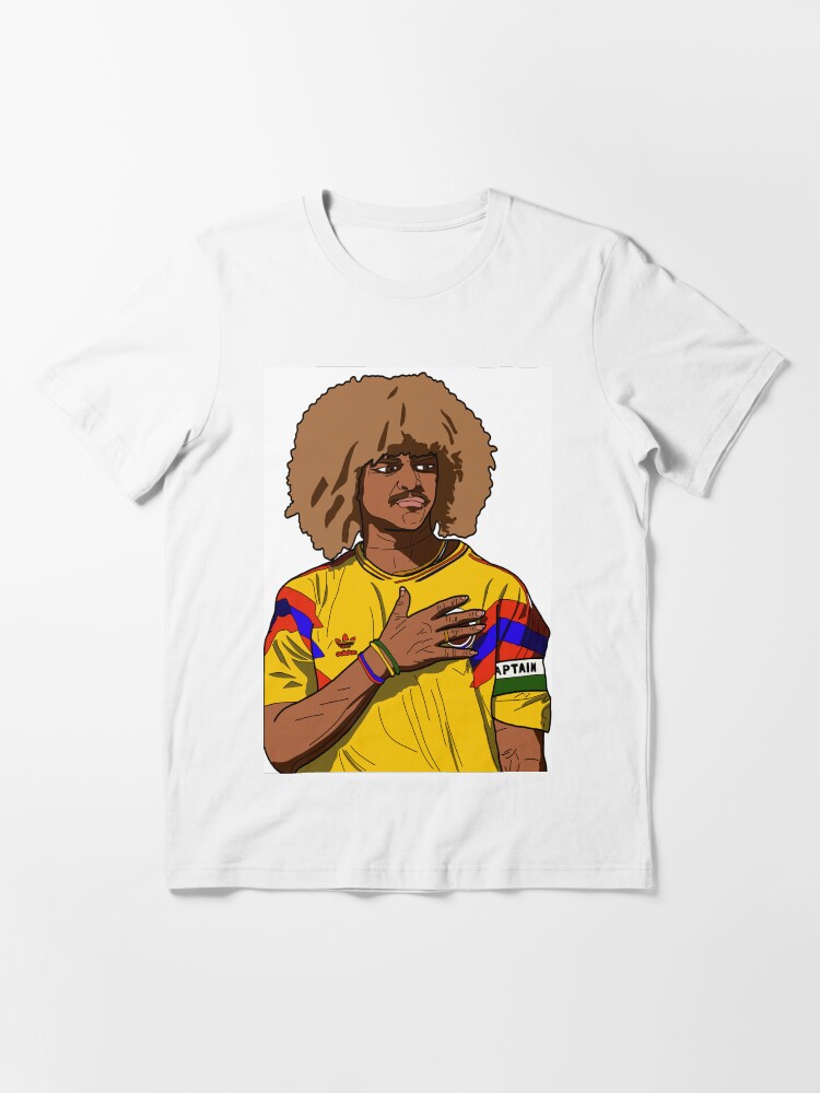 Official Valderrama Colombia shirt,1994 Mundial - signed