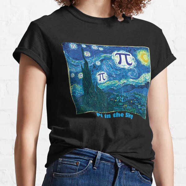 Item preview, Pi in the Star Sky Funny Pi Day designed and sold by leeannoon.