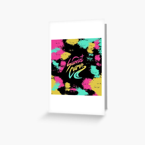 Item preview, Curve Abstract Sunset designed and sold by lauramichael.