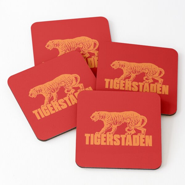 Item preview, Tigerstaden Vintage Tiger Illustration — Oslo, Norway designed and sold by ClickForMore.