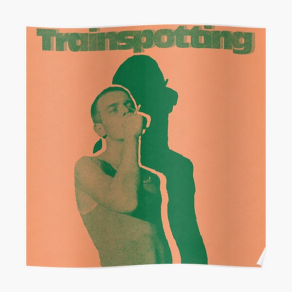 Art de papier tramé Trainspotting Poster
