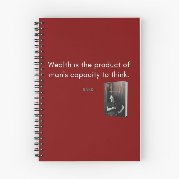 Item preview, Ayn Rand Quote designed and sold by DarioNelaj.