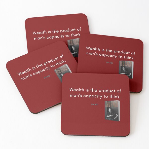 Item preview, Ayn Rand Quote designed and sold by DarioNelaj.