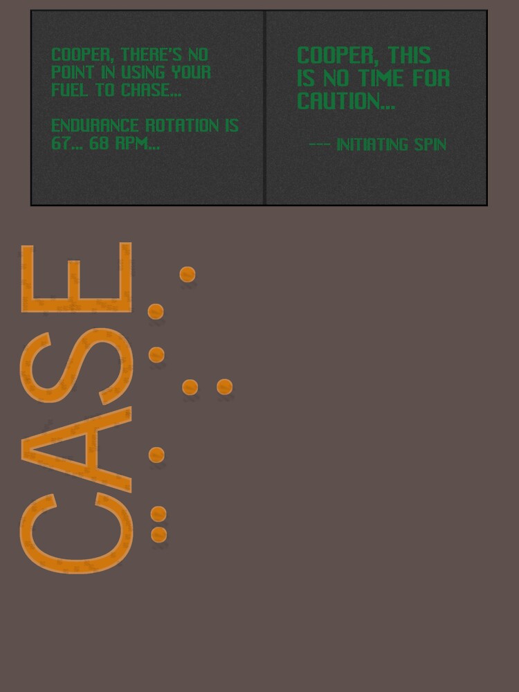 CASE: No Time for Caution by ComeOnTars
