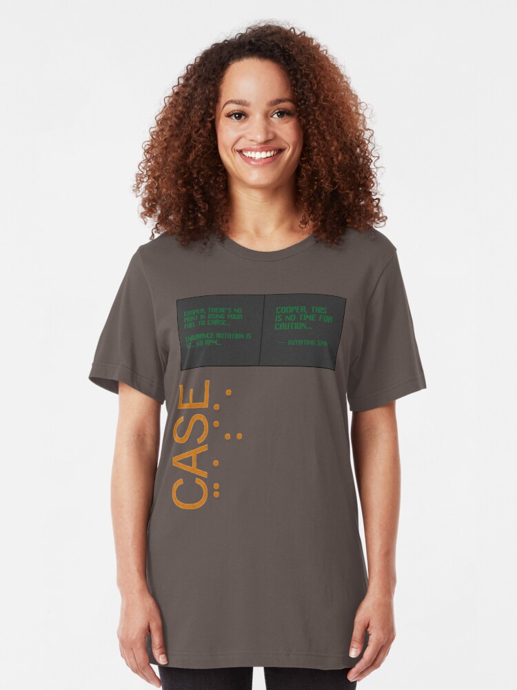Alternate view of CASE: No Time for Caution Slim Fit T-Shirt