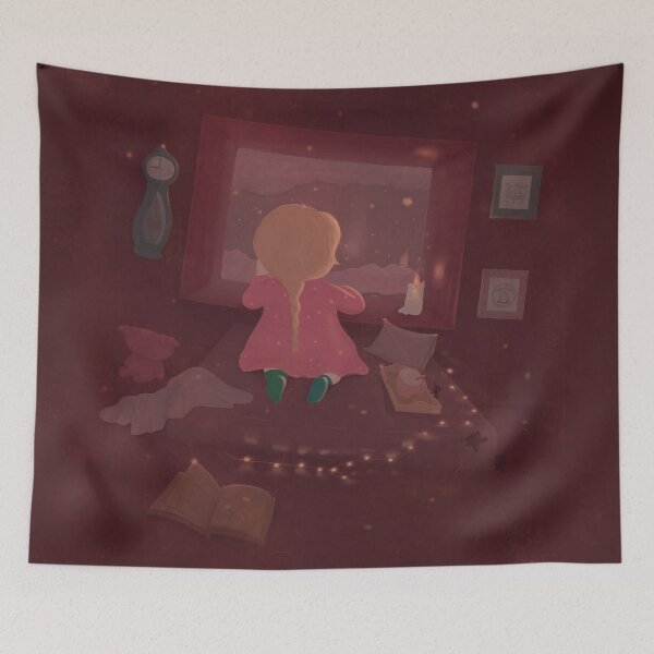Item preview, Cozy Evening By the Window designed and sold by moonlitdoodl.