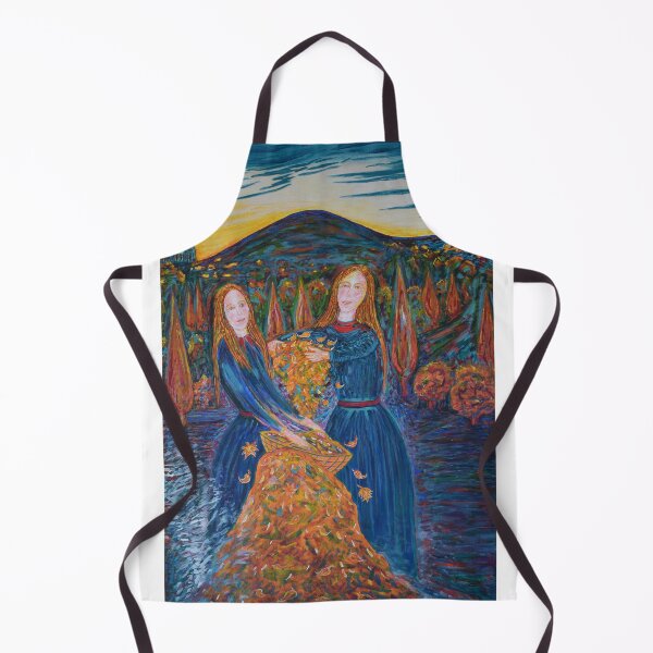 Item preview, Auburn Haired Girls  Collecting Autumn Leaves                                Autumn          designed and sold by Vincent Loverso.
