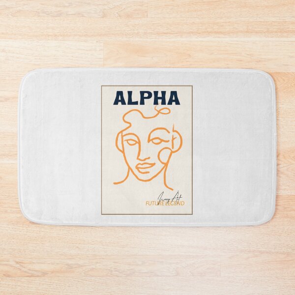 Item preview, Alpha, Future Legend, Line Drawing Art designed and sold by HomeConscious.