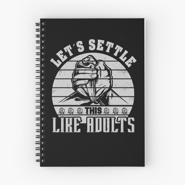 Item preview, Arm Wrestling Funny Saying Let Settle like adults designed and sold by Renergie.