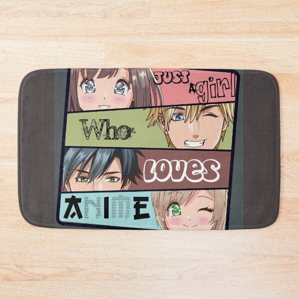 Item preview, Just a Girl Who Loves Anime T-shirt Otaku Shirts Cute Anime Fan Shirts designed and sold by samhawky.