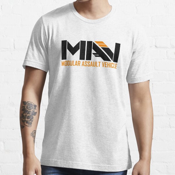 Black MAV Logo Essential T-Shirt