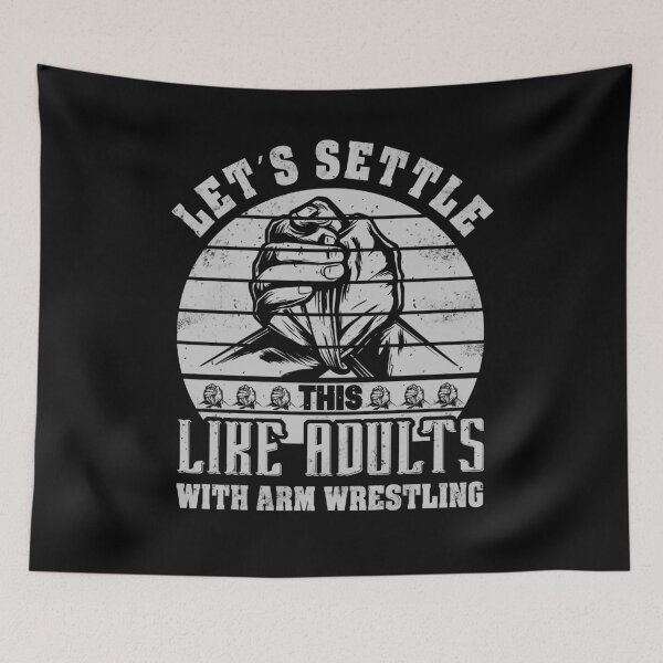 Item preview, Arm Wrestling Armwrestling fun Saying Arm Wrestler designed and sold by Renergie.