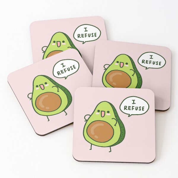 Item preview, I Refuse Avocado  designed and sold by ninjashrew.