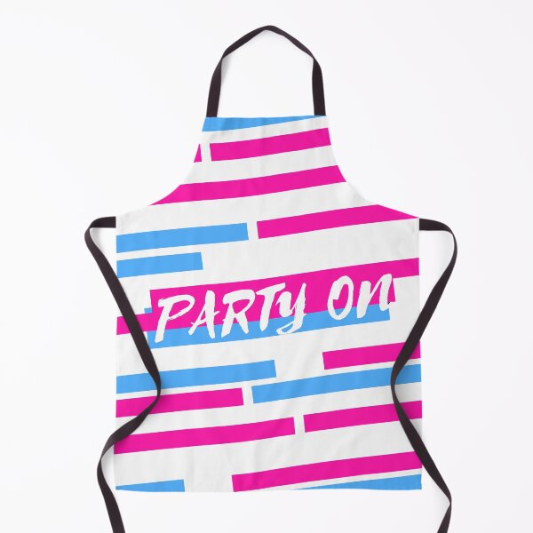 Item preview, Party On - Retro White designed and sold by Grathicks.