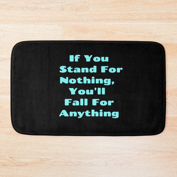 Item preview, If You Stand For Nothing, You'll Fall For Anything, Anti Woke, Anti-PC, political correctness, counter culture gift designed and sold by HomeConscious.