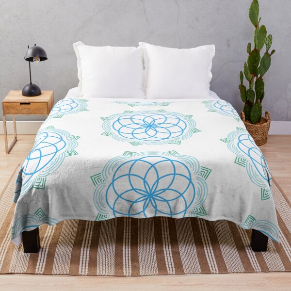Item preview, Flower of life mandala, spiritual symbol designed and sold by Arviolen.