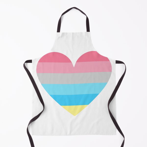 Item preview, Pride Flag Heart - Genderflux Pride - White Background designed and sold by thesassypanda.
