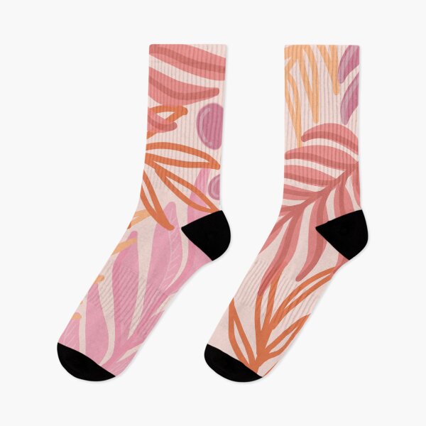 Item preview, Tropical pink leaves designed and sold by PeachyLitchi.